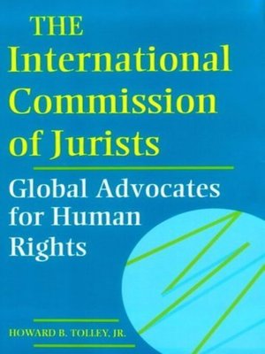 cover image of The International Commission of Jurists